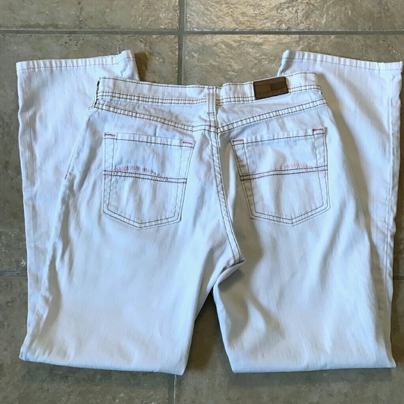 Tommy Hilfiger boyfriend white jeans - size 4 - Picture 6 of 8